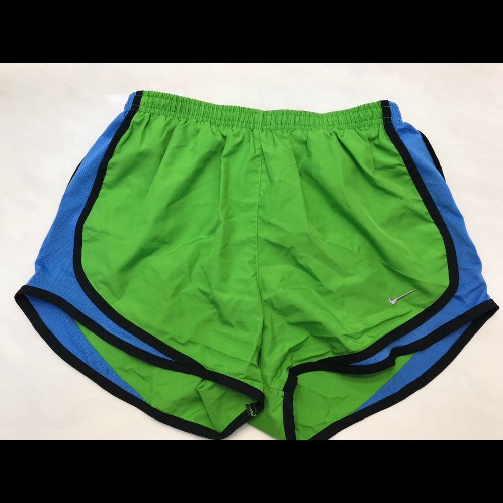 Women’s Green Nike Running Shorts